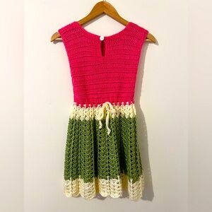New XS Crochet Mini Dress